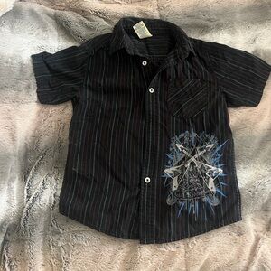 Boys short sleeve button up shirt